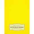 Large 8.5 x 11 Dotted Bullet Journal (Yellow #6) Hardcover - 245 Numbered Pages - Hardcover